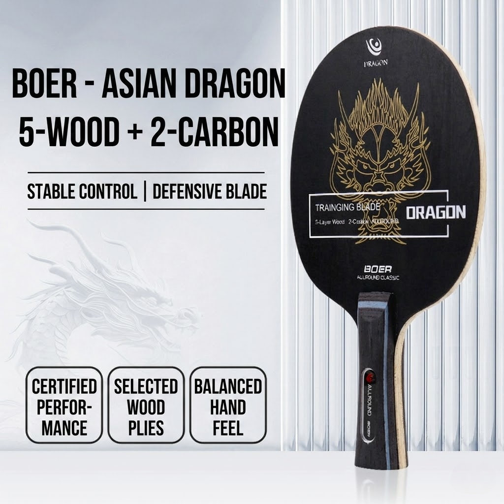 Boer Asia Dragon Table Tennis  - Table Tennis Zhang Jike ulasan dan harga