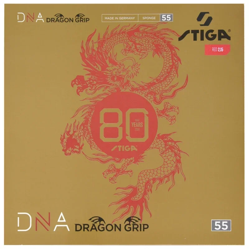 Original STIGA DNA DRAGON GRIP - Table Tennis Zhang Jike ulasan dan harga