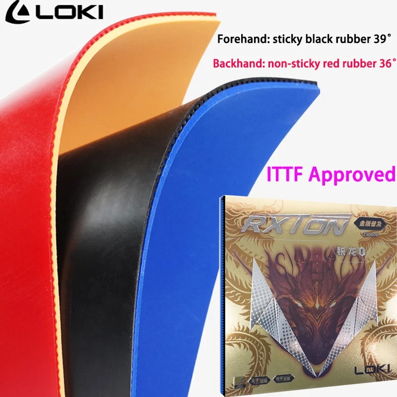 LOKI RXTON 1 FIRE DRAGON Table - Table Tennis Zhang Jike ulasan dan harga